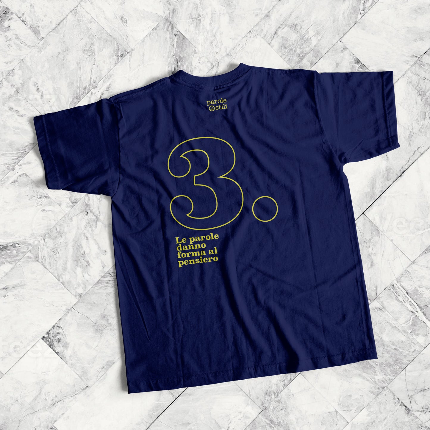 T-Shirt | Le parole danno forma al pensiero | Principio #3 del Manifesto della Comunicazione non Ostile