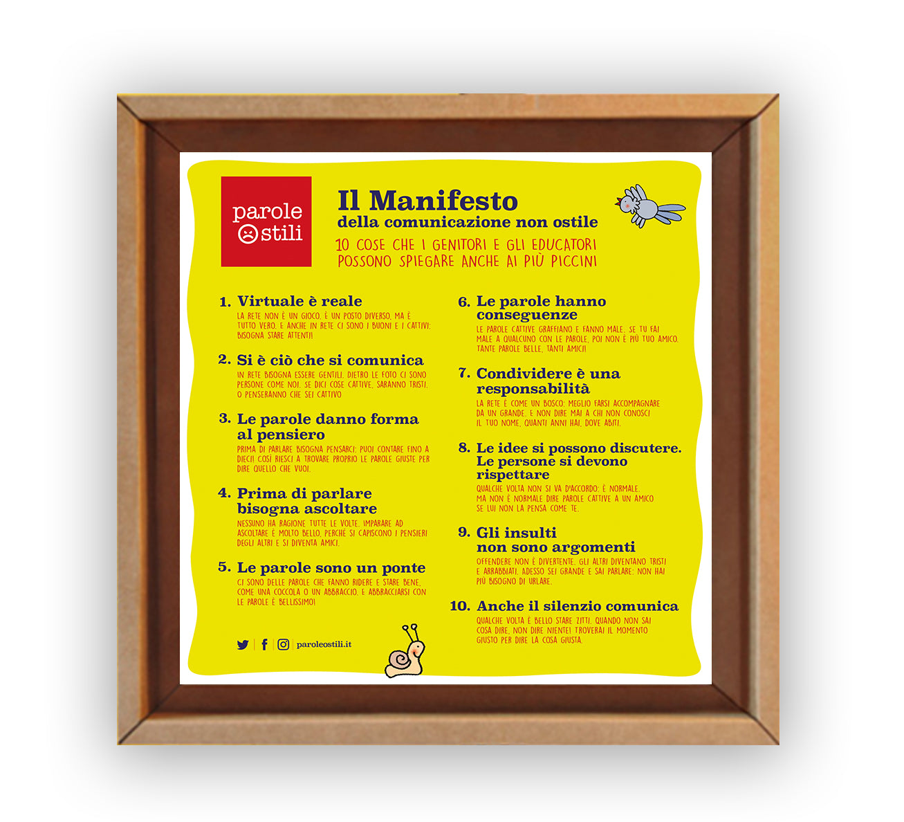 Tonki | Manifesto dell'Infanzia