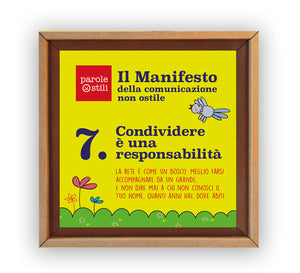 Tonki | Manifesto dell'Infanzia