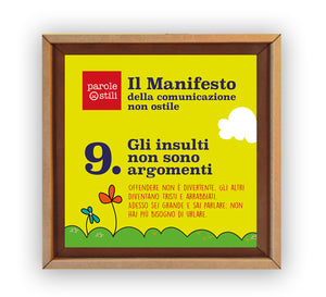 Tonki Nano | Manifesto dell'Infanzia